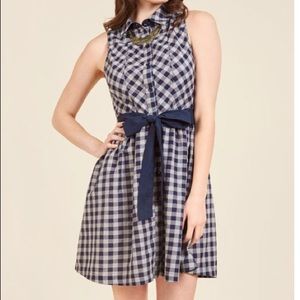 ModCloth Plaid Dress